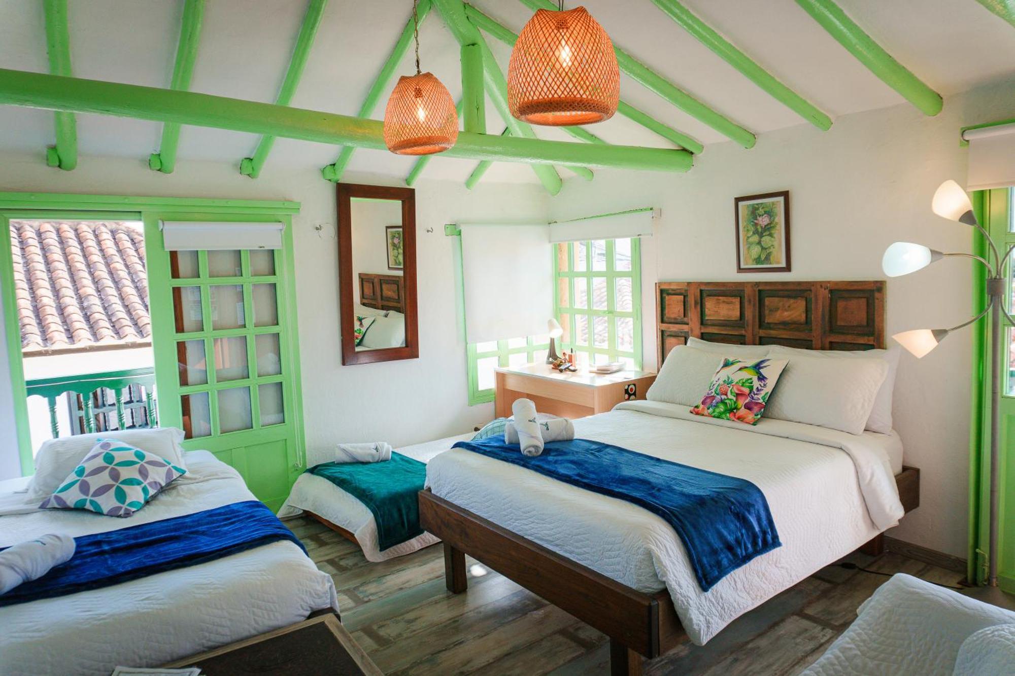 Apartamentos Y Habitaciones Le Colibri - Villa De Leyva Buitenkant foto