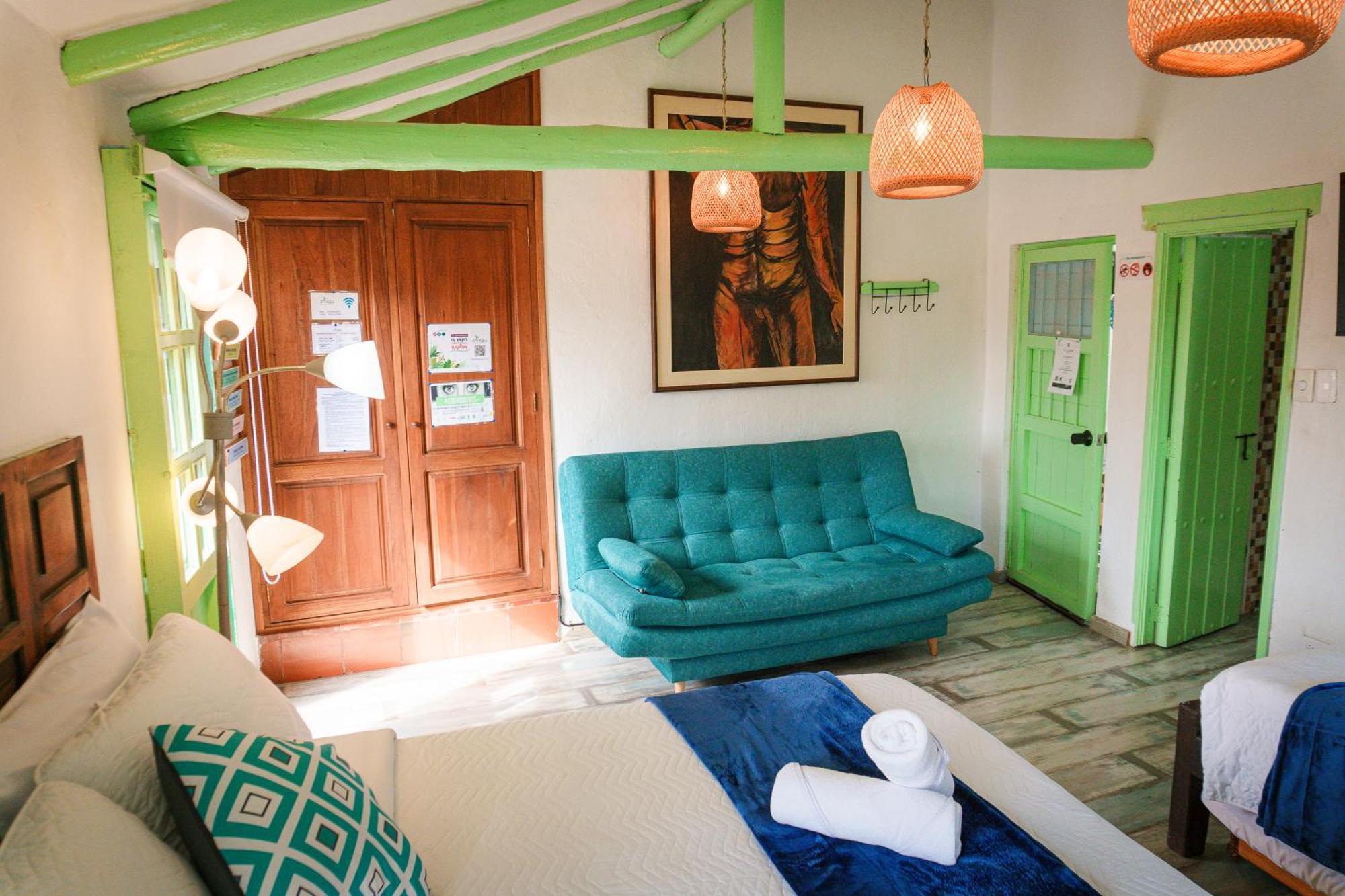 Apartamentos Y Habitaciones Le Colibri - Villa De Leyva Buitenkant foto