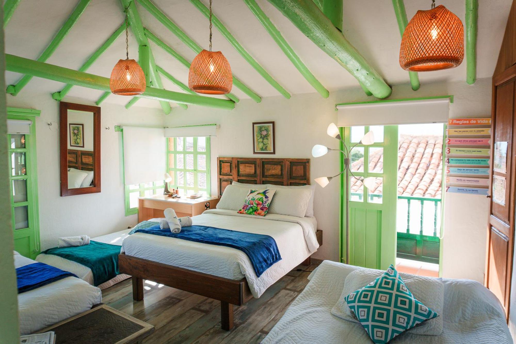 Apartamentos Y Habitaciones Le Colibri - Villa De Leyva Buitenkant foto