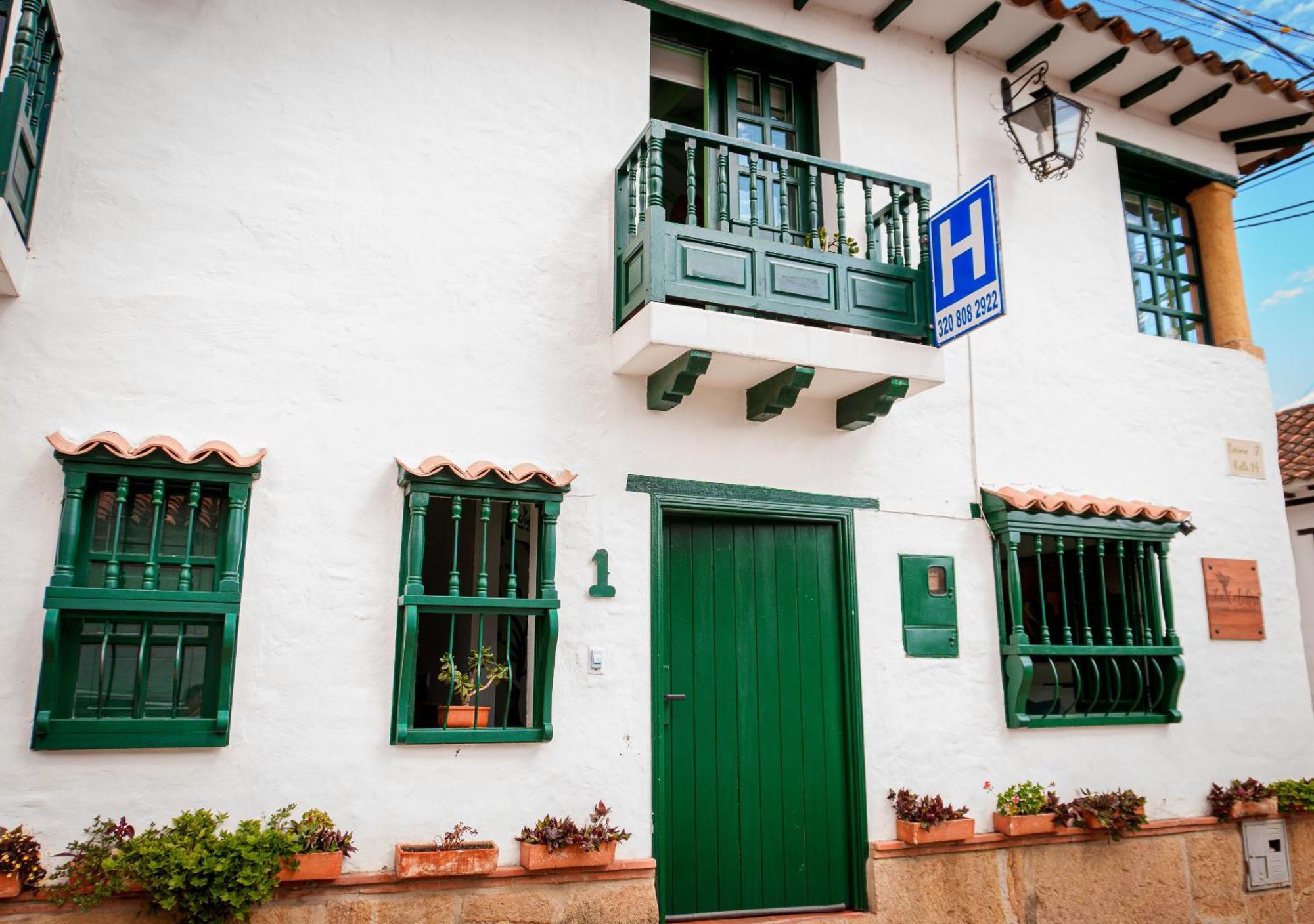 Apartamentos Y Habitaciones Le Colibri - Villa De Leyva Buitenkant foto