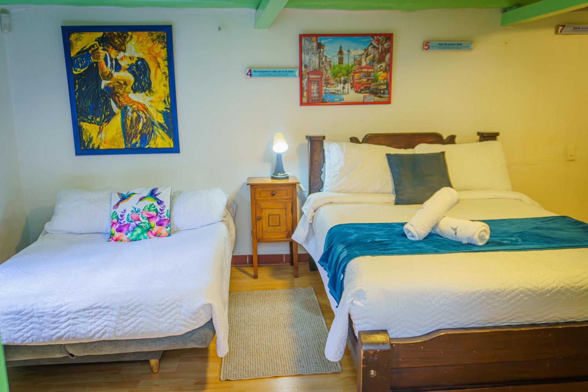 Apartamentos Y Habitaciones Le Colibri - Villa De Leyva Buitenkant foto