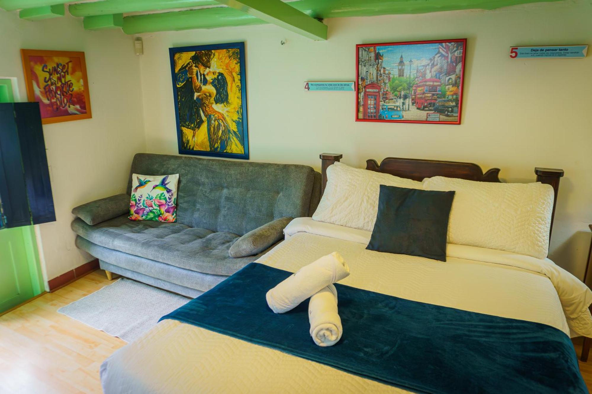 Apartamentos Y Habitaciones Le Colibri - Villa De Leyva Buitenkant foto