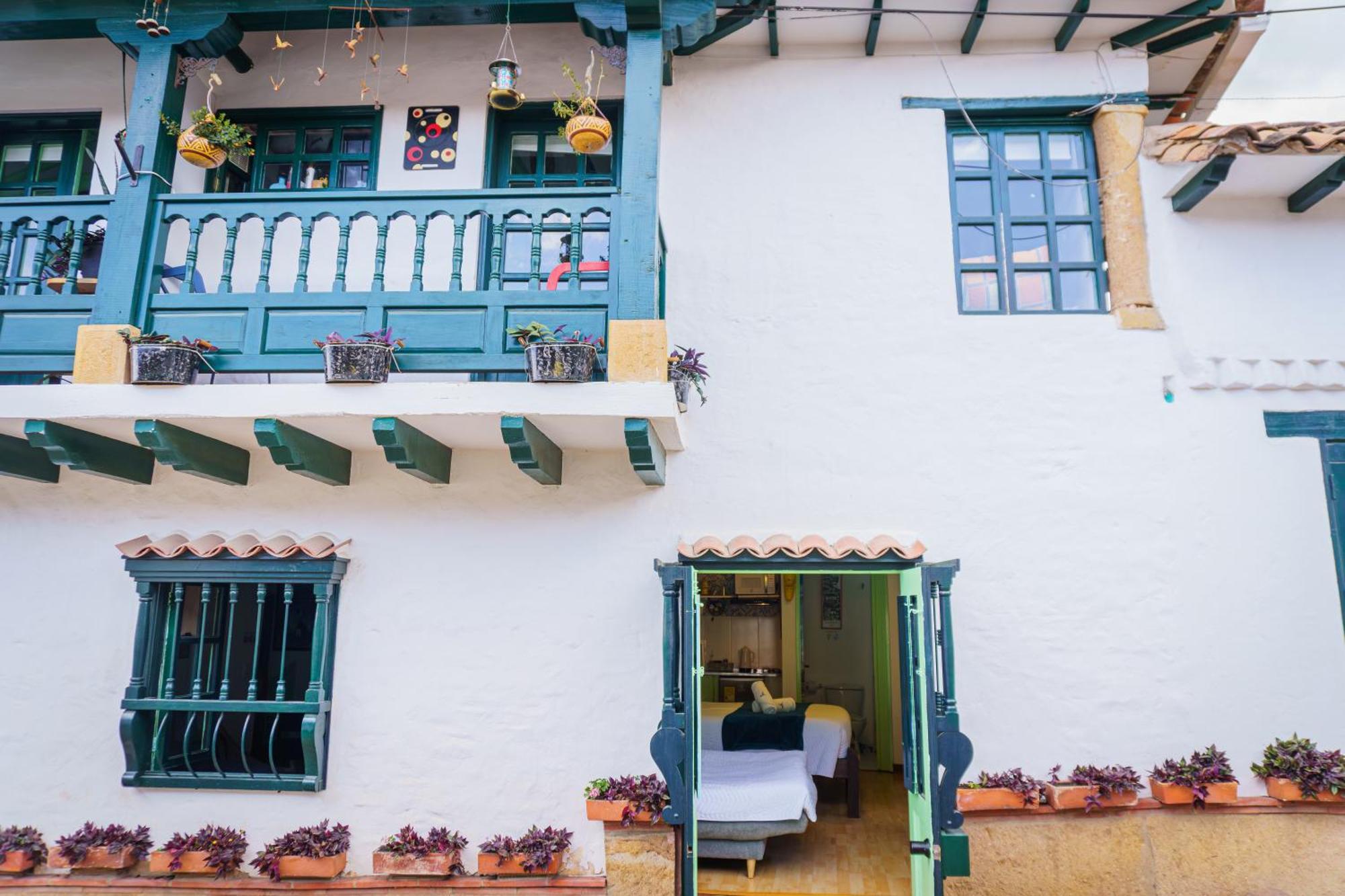Apartamentos Y Habitaciones Le Colibri - Villa De Leyva Buitenkant foto