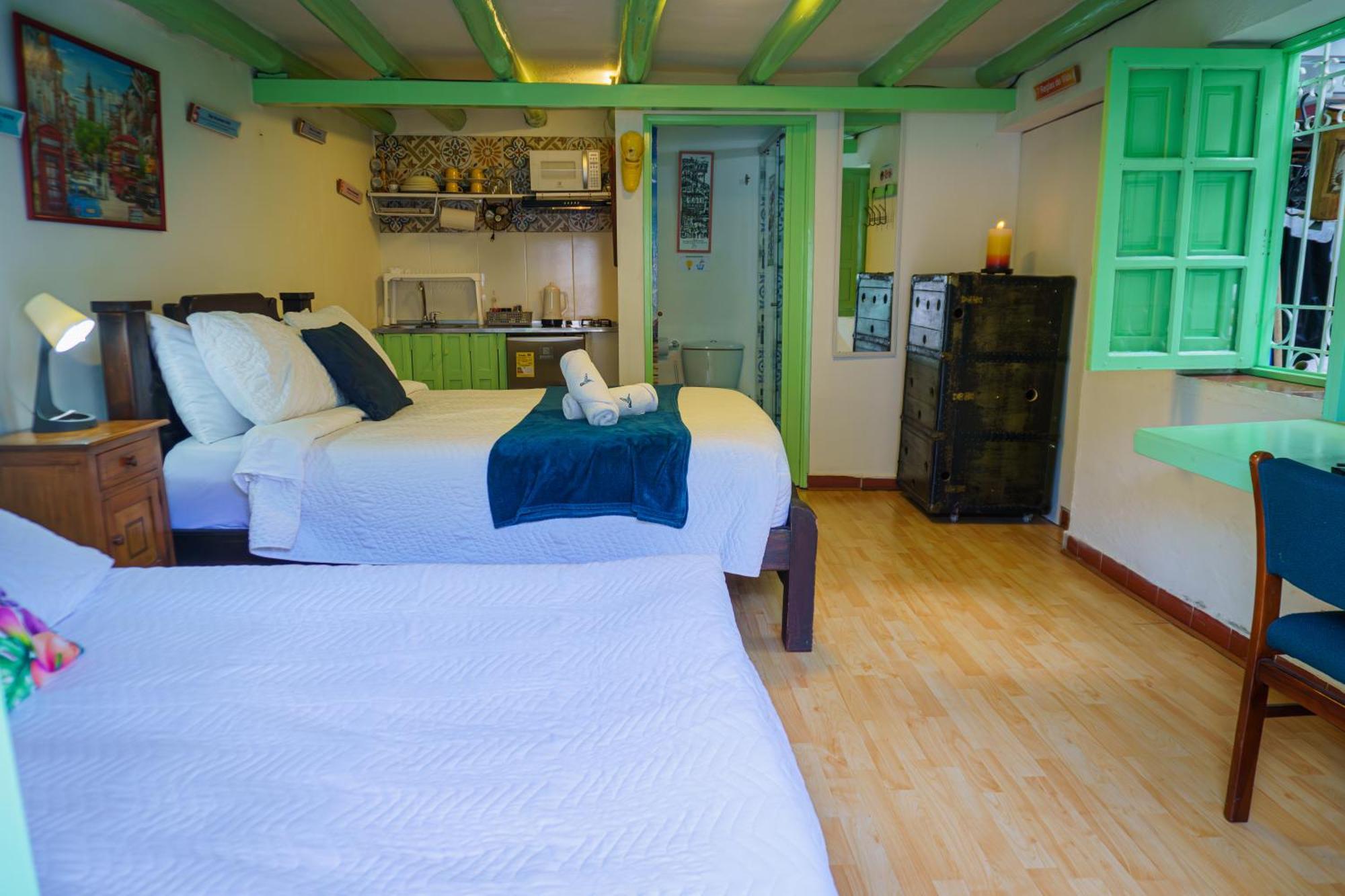 Apartamentos Y Habitaciones Le Colibri - Villa De Leyva Buitenkant foto