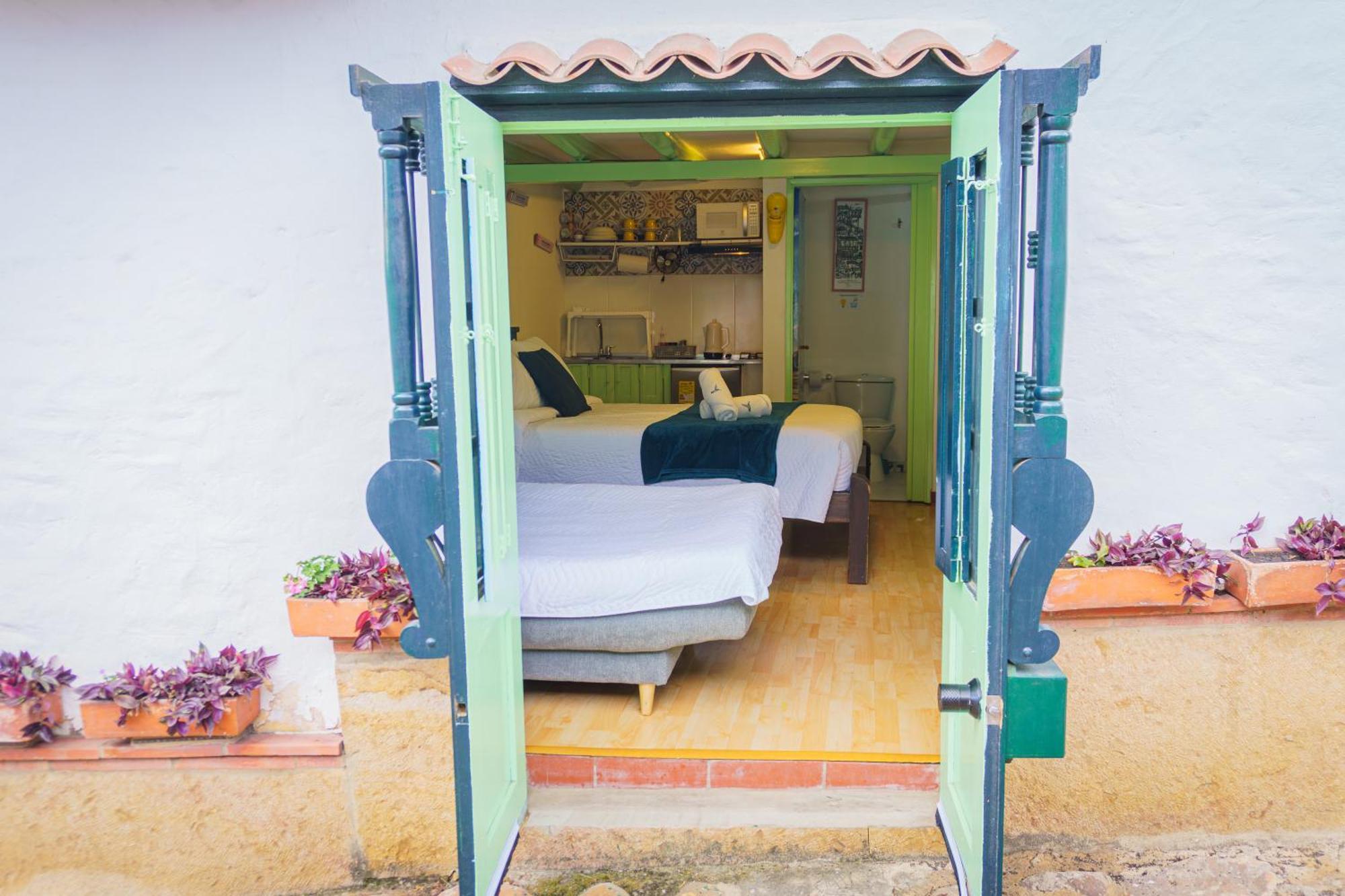 Apartamentos Y Habitaciones Le Colibri - Villa De Leyva Buitenkant foto