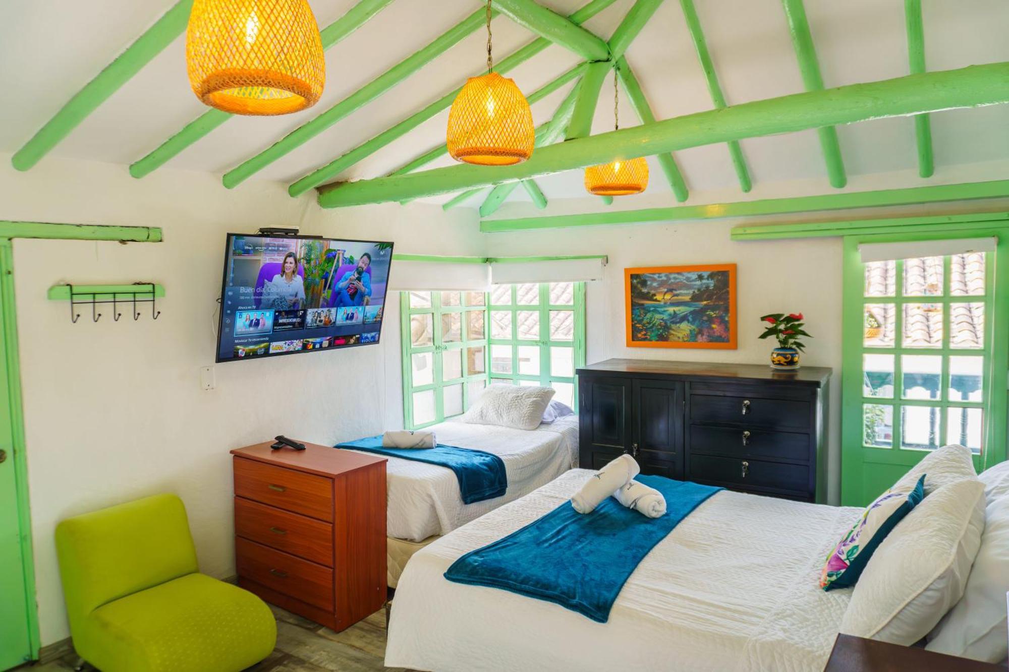 Apartamentos Y Habitaciones Le Colibri - Villa De Leyva Buitenkant foto