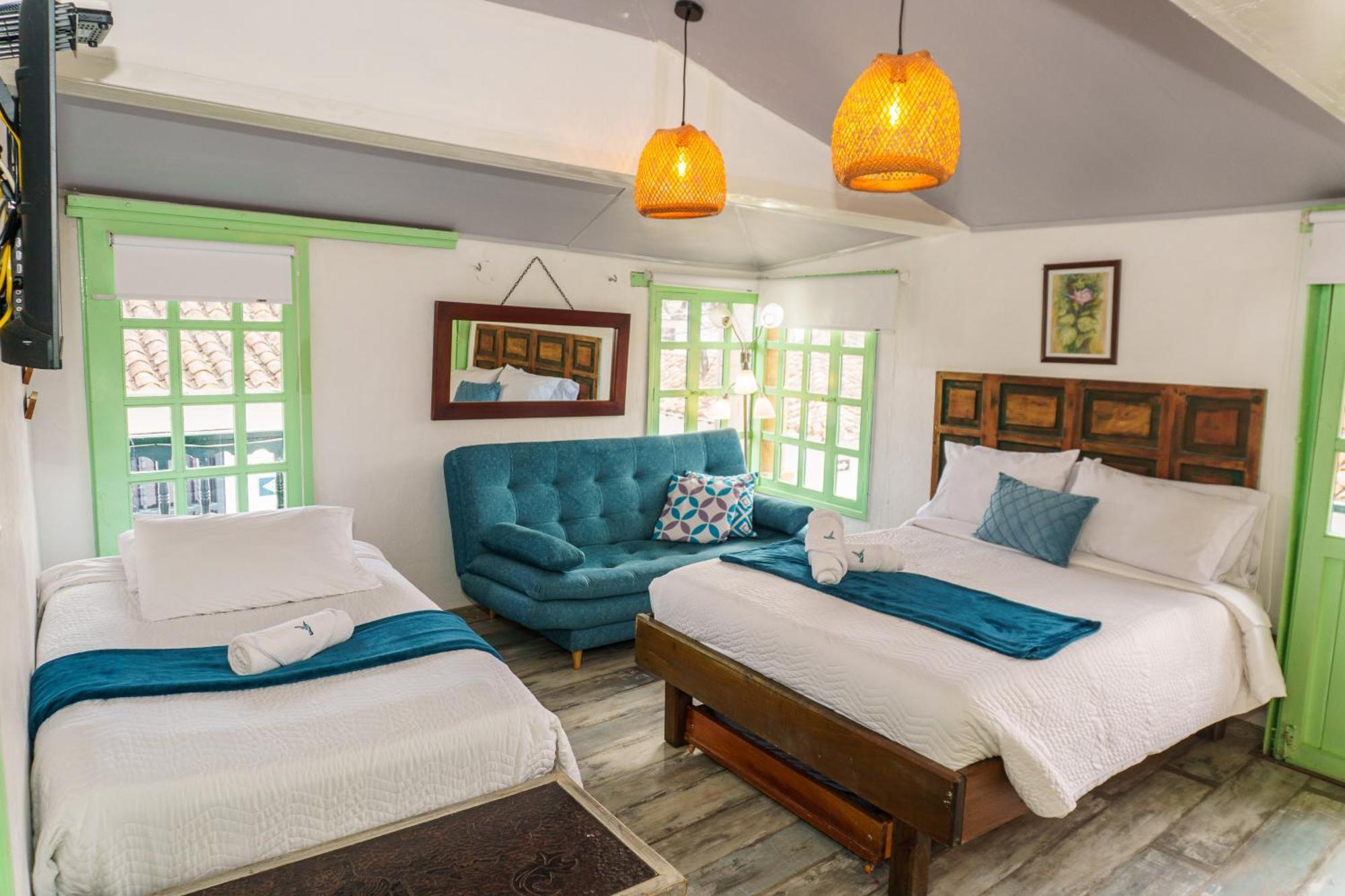 Apartamentos Y Habitaciones Le Colibri - Villa De Leyva Buitenkant foto