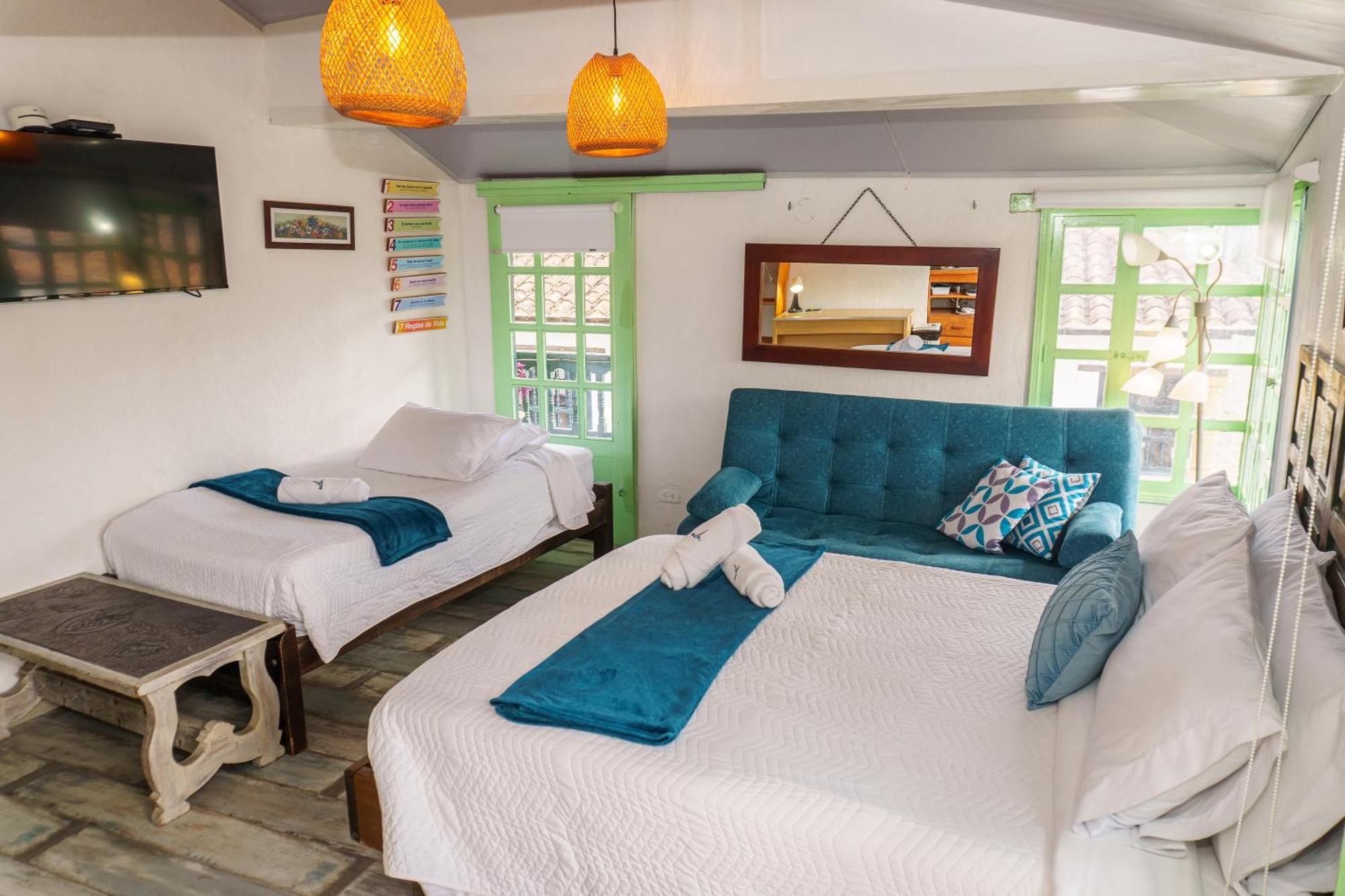Apartamentos Y Habitaciones Le Colibri - Villa De Leyva Buitenkant foto